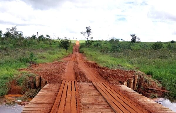 Agronegócio comunica liberação da ponte na DRA-040