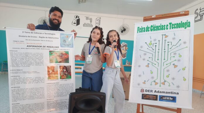 Adamantina promove a 1º Feira de Ciências e Tecnologi