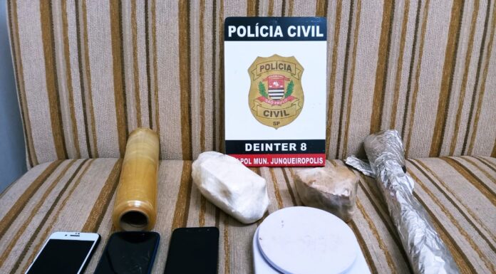 Casal é preso por tráfico de drogas em Junqueirópolis
