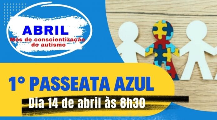 Passeata do Autismo acontece nesta sexta, às 8h30