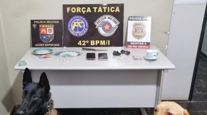 Polícia Civil investiga e prende traficantes em Presidente Venceslau