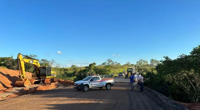 Trânsito é liberado na ponte que faz ligação Ribeirão dos Índios a Santo Anastácio