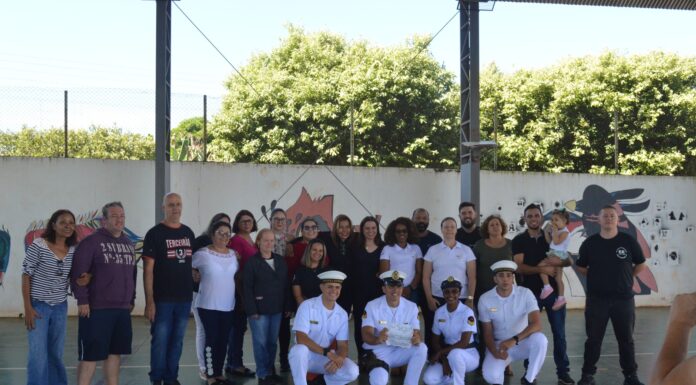 Marinha do Brasil faz palestra na Escola Ministro Oscar Pedroso Horta