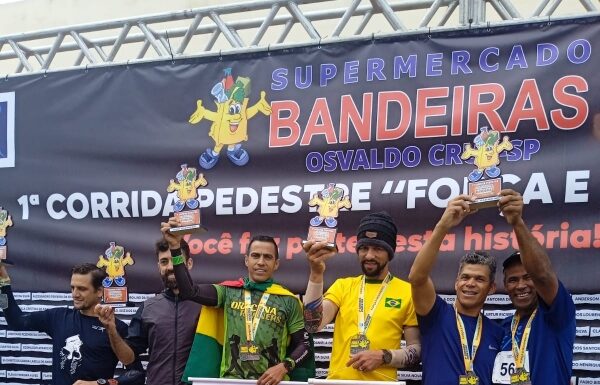 Dracenense conquista 1º lugar na categoria de 40 a 44 anos em corrida de rua em Osvaldo Cruz