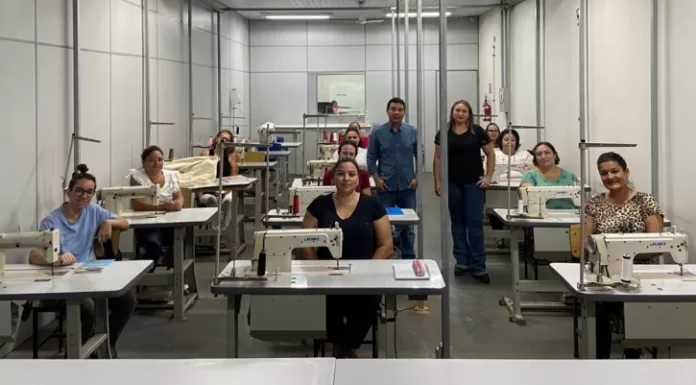 Senai de Dracena inicia curso gratuito de costura, inscrições permanecem abertas