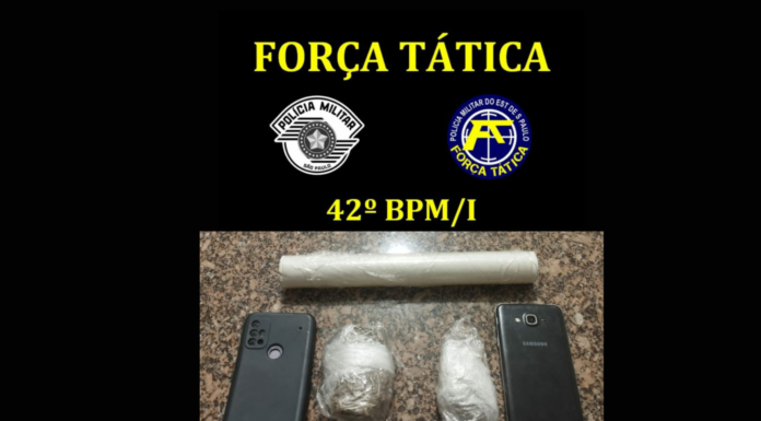 PM prende homem por tráfico de drogas em Santo Anastácio