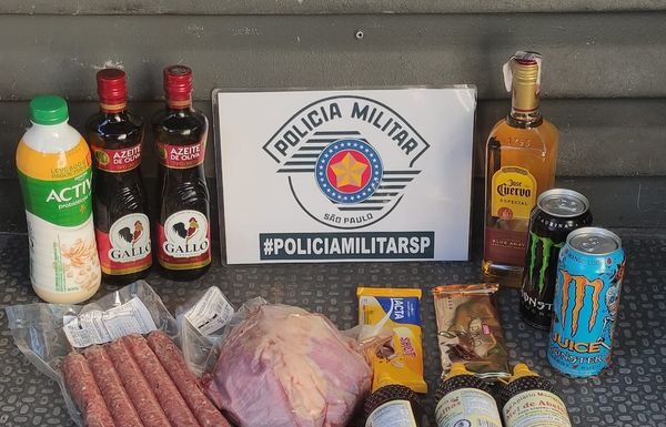 Idoso é preso pela PM por furto em supermercado de Osvaldo Cruz