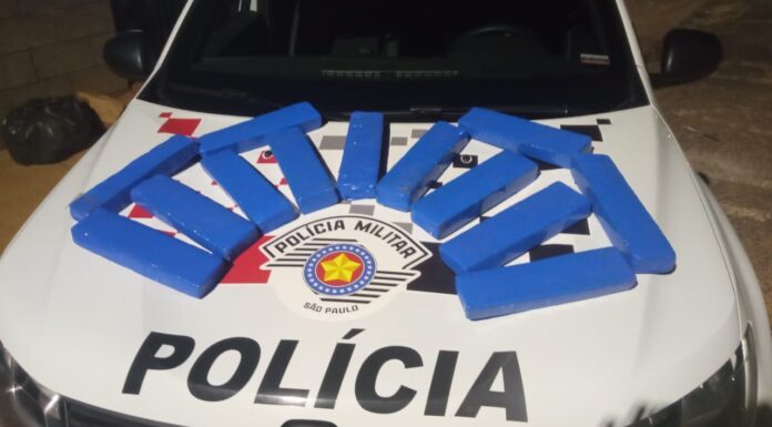 PM apreende 10 quilos de maconha em Tupi Paulista