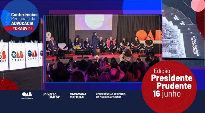 Região de Presidente Prudente recebe encontro itinerante da advocacia paulista, em 16 de junho