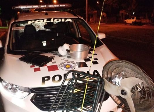 Polícia Militar prende homem e recupera objetos furtados de residência em Paulicéia