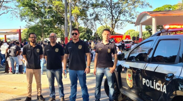 Polícia Civil participa de Caminhada Contra as Drogas em Mirante do Paranapanema