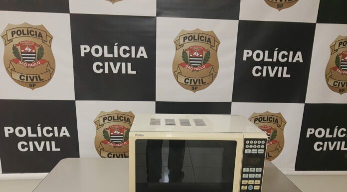 Polícia Civil de Iepê recupera forno micro-ondas produto de furto de unidade de Saúde