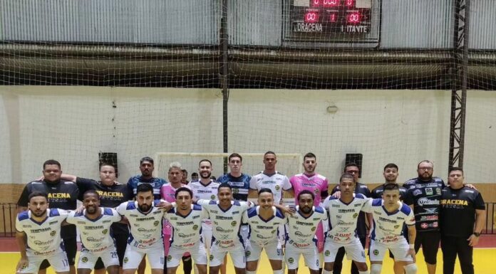 Dracena Tempersul Unifadra vence Pardinho por 4×1