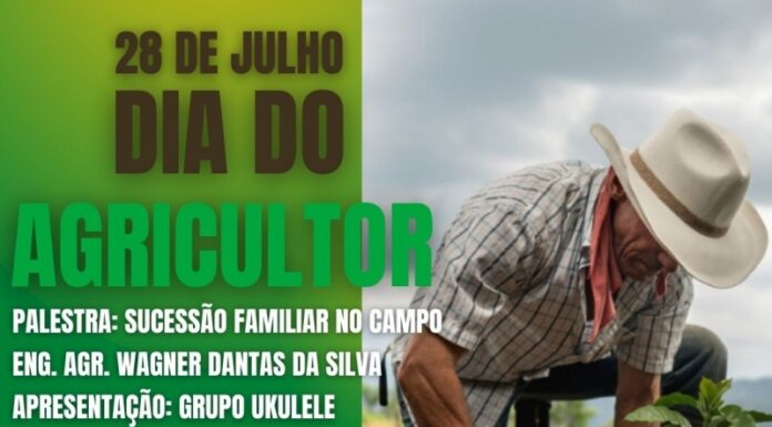 Nesta sexta-feira, Dia do Agricultor será marcado por palestra