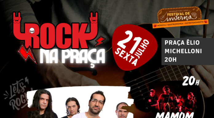 Rock na Praça movimenta Adamantina na sexta-feira (21)