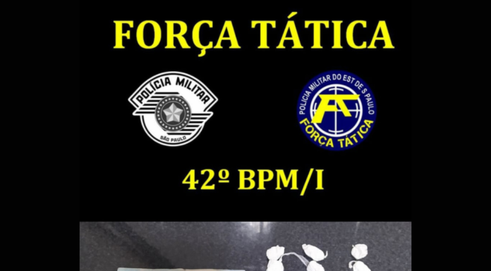 Homem tenta fuga mas é preso por tráfico em Santo Anastácio