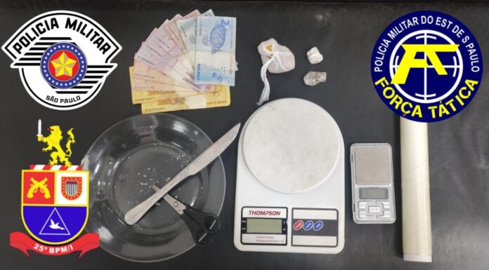 Adolescente é apreendido por ato infracional de tráfico de drogas em Dracena