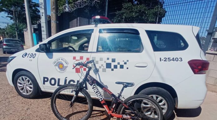 Homem é preso em flagrante por furto de bicicleta em Dracena