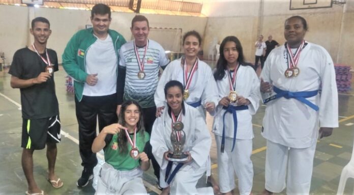 Karatê feminino de Dracena conquista ouro por equipe nos Jogos Regionais