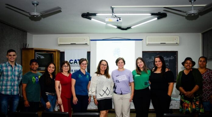 CRAS e Secretaria de Agronegócios promovem palestra sobre “Violência contra Mulher’