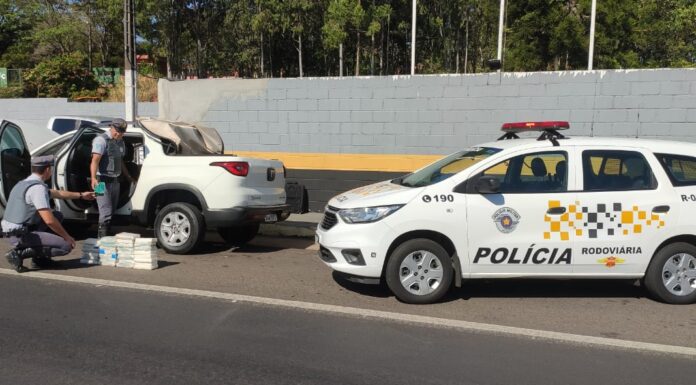Casal é preso com mais de 32 quilos de crack na SP-270 em Presidente Prudente