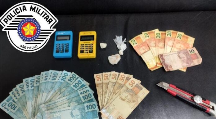 Casal é preso por tráfico de drogas em Tupi Paulista