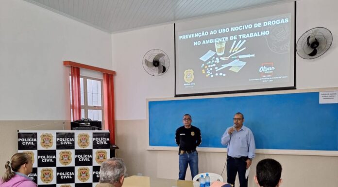 Polícia Civil promove ação de prevenção às drogas em empresa de Dracena