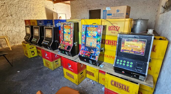 Polícia Civil apreende seis máquinas caça-niqueis em estabelecimento comercial em Dracena