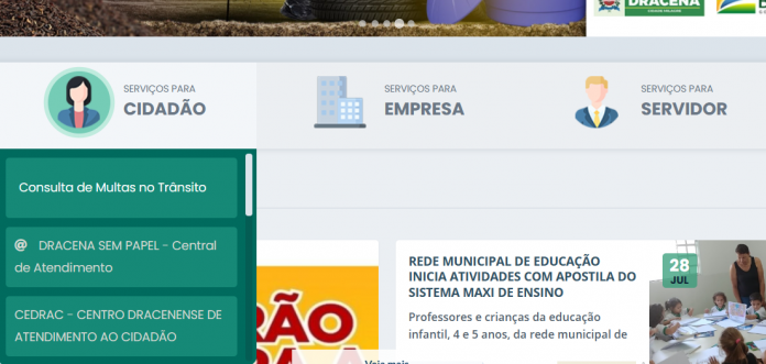 Cidadãos podem conferir multas de trânsito pelo site da Prefeitura
