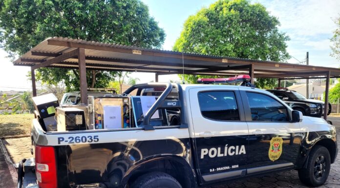 Polícia Civil destina 15 máquinas caça-níqueis apreendidas para Escola Técnica em Dracena