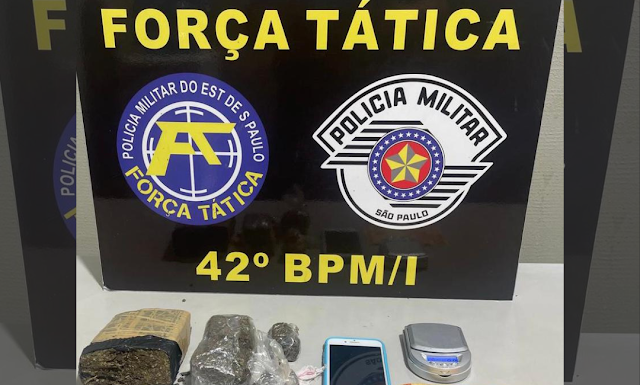 PM apreende adolescente por ato infracional e tráfico de drogas em Santo Anastácio