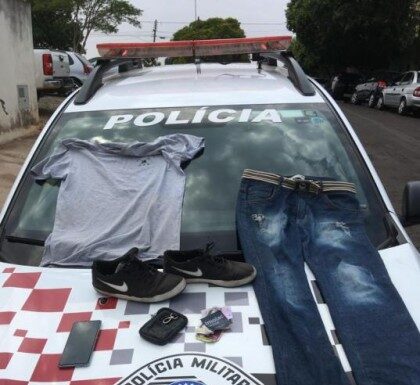 Assaltante é preso em flagrante após furtar dois idosos em Osvaldo Cruz