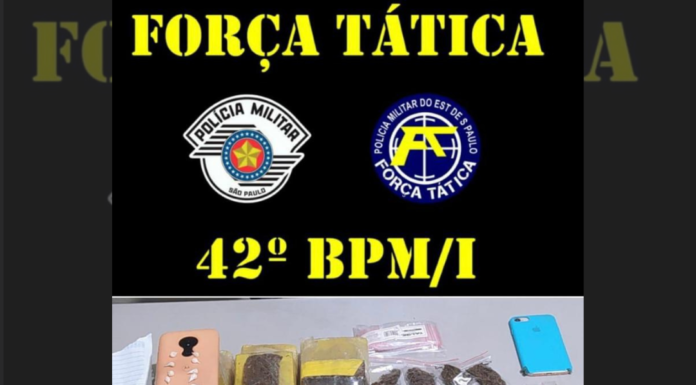 Casal é preso por tráfico de drogas em Presidente Epitácio