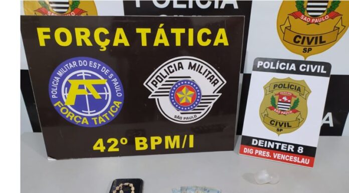 Polícia Civil cumpre mandados de e apreende drogas em Presidente Venceslau
