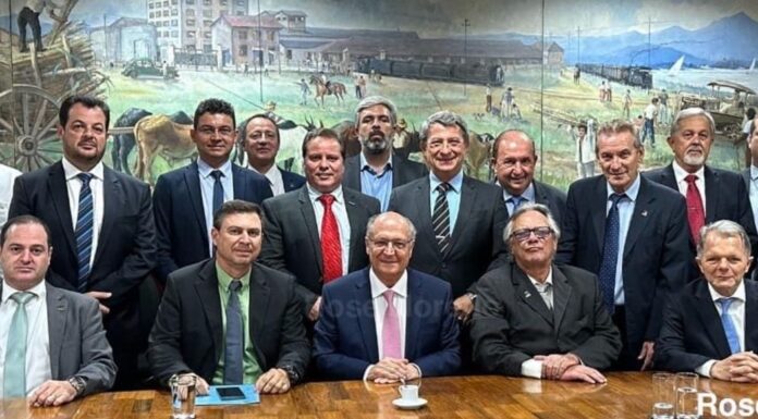 Pinatto participa de audiência com o vice-presidente Geraldo Alckmin