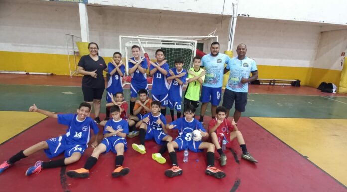 EE Geraldo Pecorari conquista titulo no Futsal Pré-Mirim