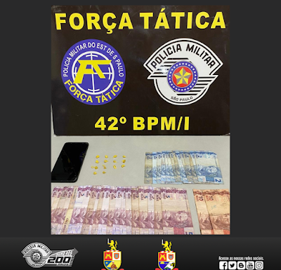 Homem tenta fuga acaba preso por tráfico de drogas em Presidente Epitácio