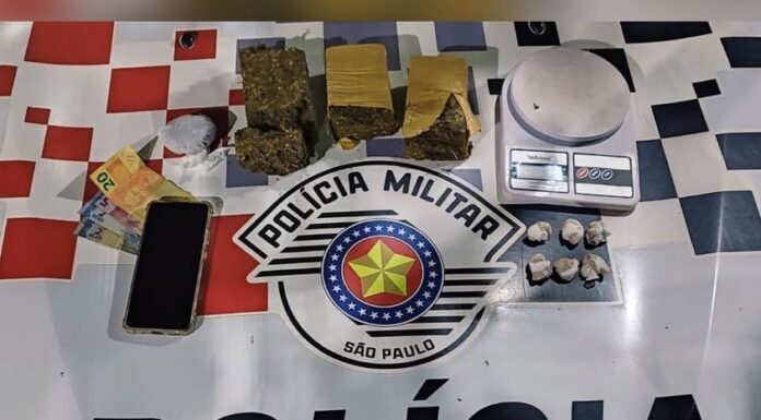 Casal é preso por tráfico de drogas em Junqueirópolis