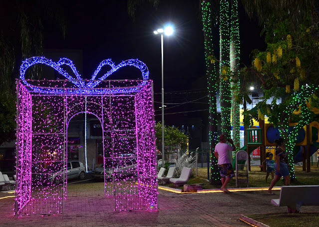 Câmara de Parauapebas realiza o acender das luzes de Natal 2023