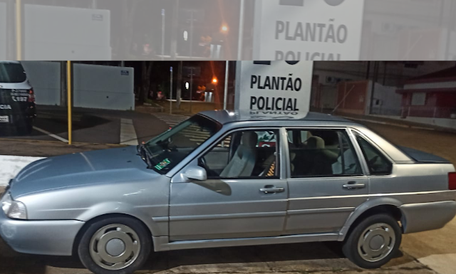 Homem resiste a abordagem mas é preso por furto de veículo em Presidente Venceslau