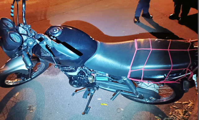 Menor de 15 anos é apreendido por receptação de moto furtada em Epitácio