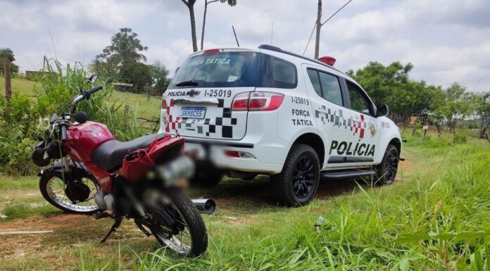 Moto furtada é recuperada no bairro Santa Clara em Dracena
