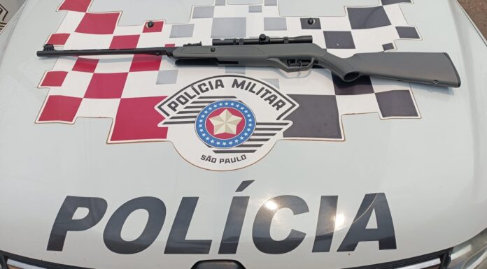 Homem é preso com espingarda e por descumprir medida protetiva em Dracena
