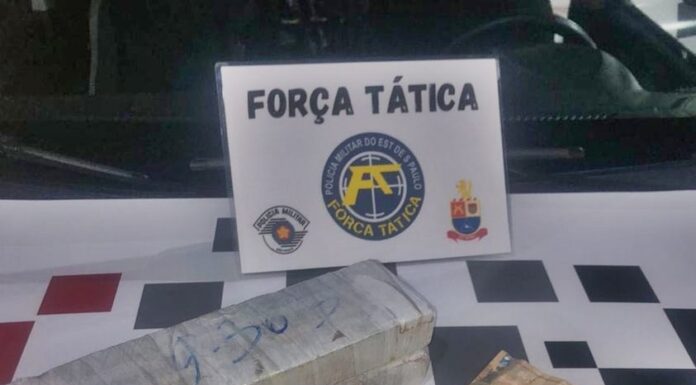 Motociclista tenta fuga mas é preso por tráfico de drogas em Ouro Verde