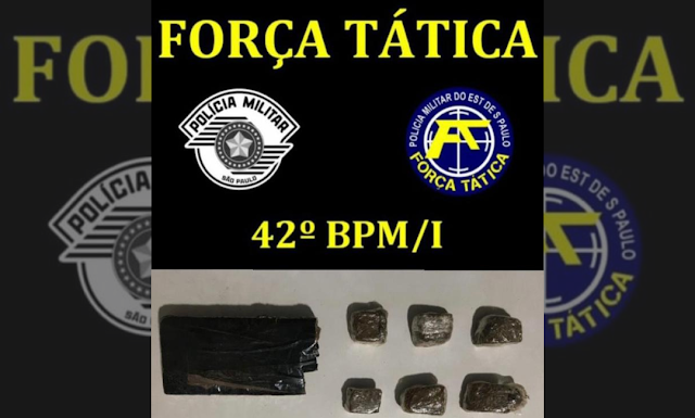 PM prende homem com droga, balança e dinheiro em Santo Anastácio