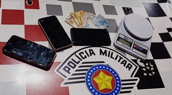Suspeito é preso por tráfico após engolir porção de droga em Tupi Paulista