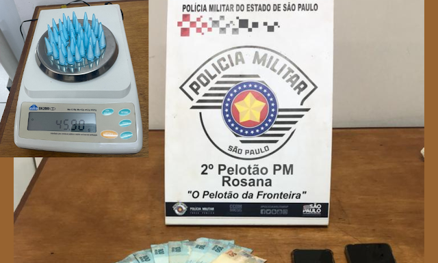 Mulher é presa por tráfico de drogas após abordagem da PM em veículo na cidade de Rosana