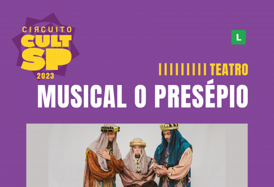 Musical “O Presépio” acontecerá no Teatro Municipal neste domingo