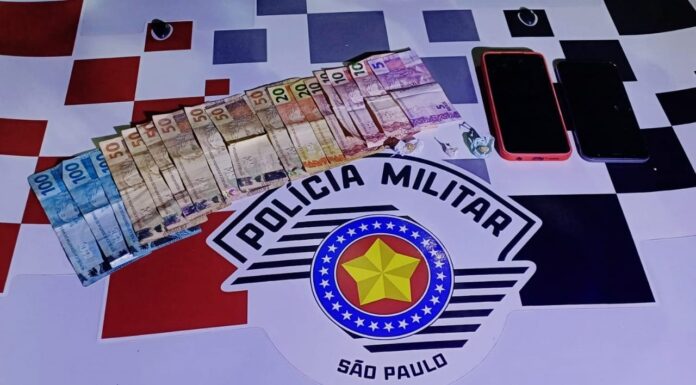 Motociclista é preso por tráfico ao tentar fuga em Tupi Paulista