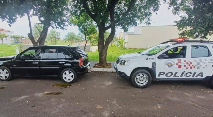 PM localiza veículo furtado em Tupi Paulista